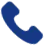 Blue Phone Icon